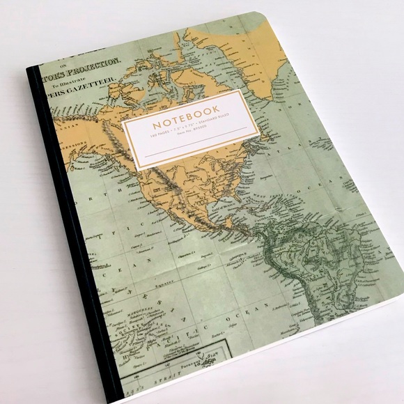 Fringe Studio Other Fringe Studio Notebook World Map Poshmark